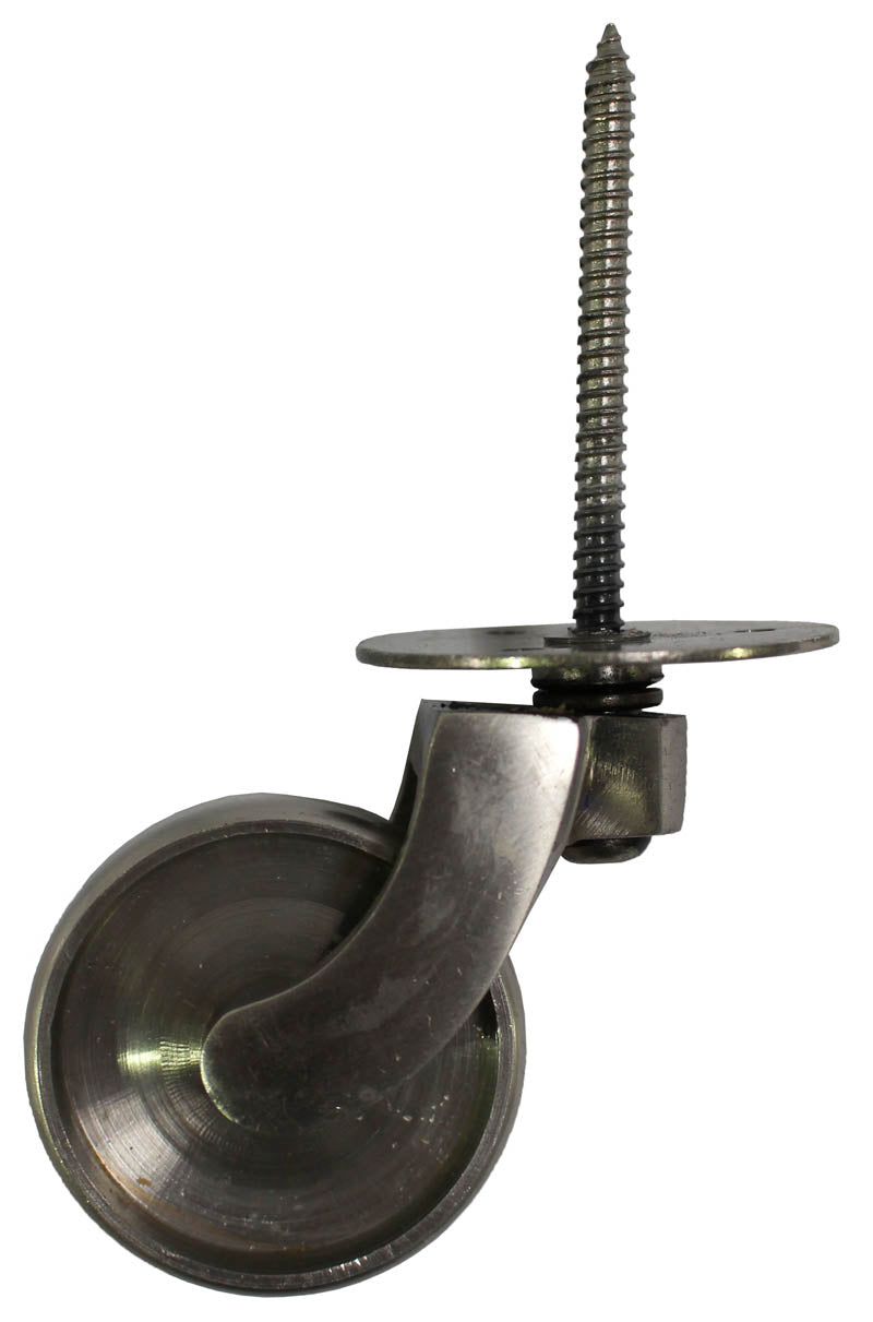 Satin Screw Castor | Cabinet Castors – Heritage Components