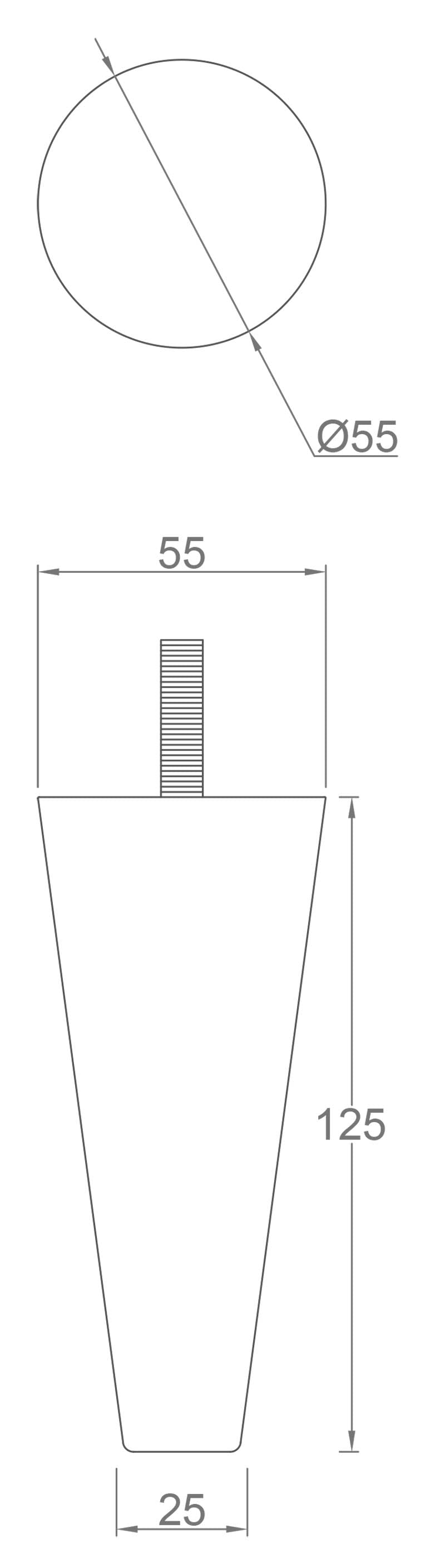 Breena Tapered Furniture Legs